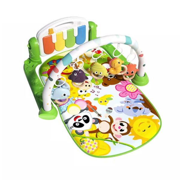 Baby Play Mat Tummy time Piano – Green Zoo